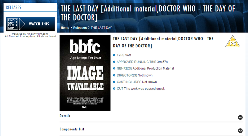 Illustration for article titled The Day of The Doctor gets a minisode... but what's The Last Day?